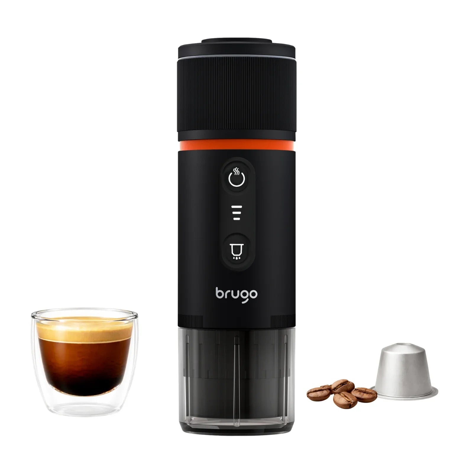 Brugo Portable Espresso Machine (Black)
