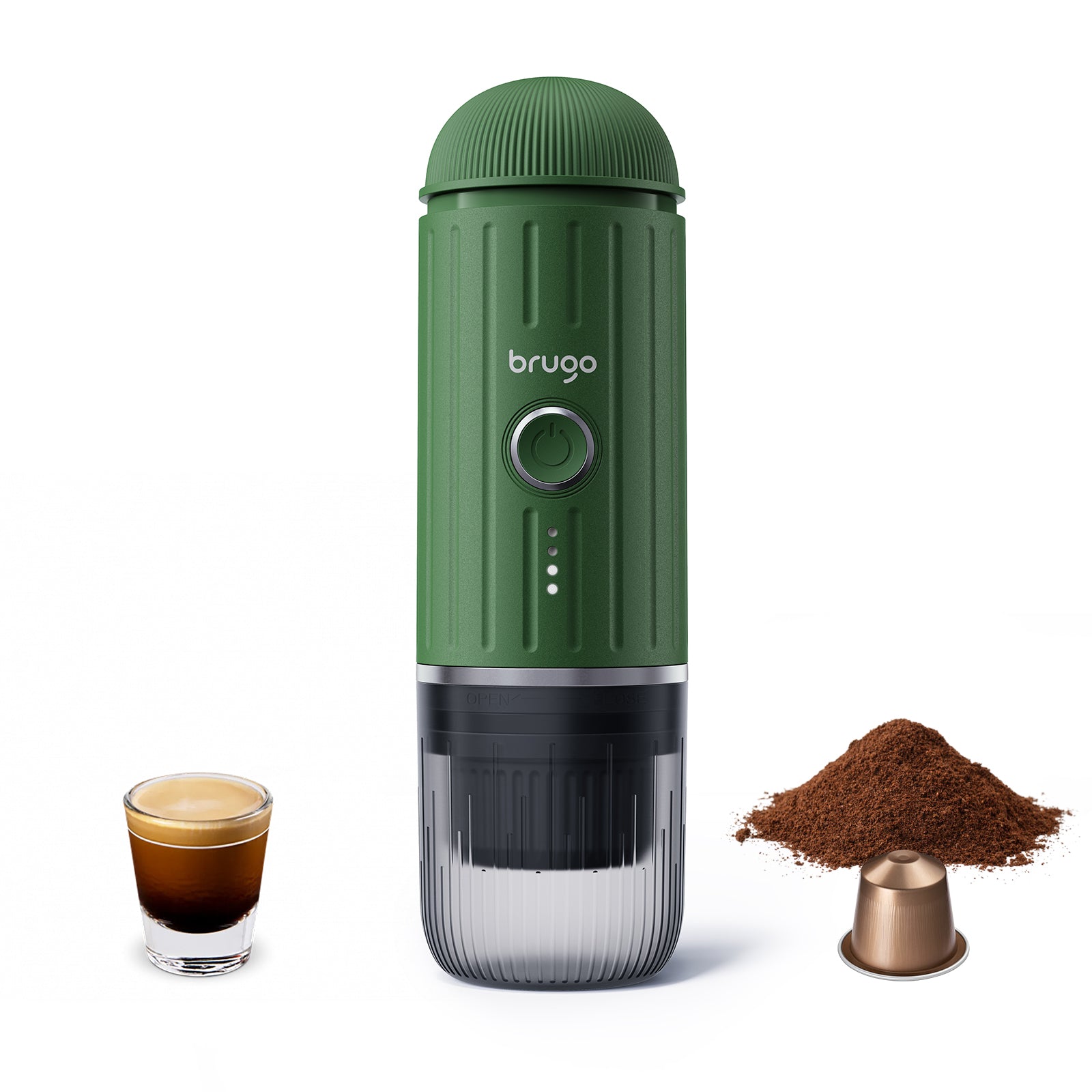 Solo Portable Espresso Machine Forest Green